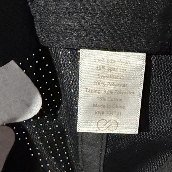 CALIA by Carrie Underwood Black Reflective Ponytail Hat - Picture 5 of 6